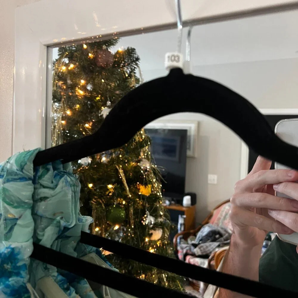 103 NWT Mikael Aghal Long Sleeve Floral Maxi Dress Size 6 Color Blue Green - Picture 6 of 7